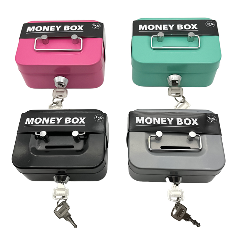 Lockbox Key Secure - Money Safe Box Lockable Cash Box