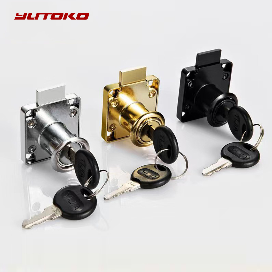 Medicine Cabinet Lock - Yutoko High-grade Desk Drawer Lock Wardrobe