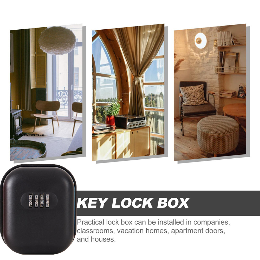 Lockbox Key Secure - Key Lock Box with Small 4