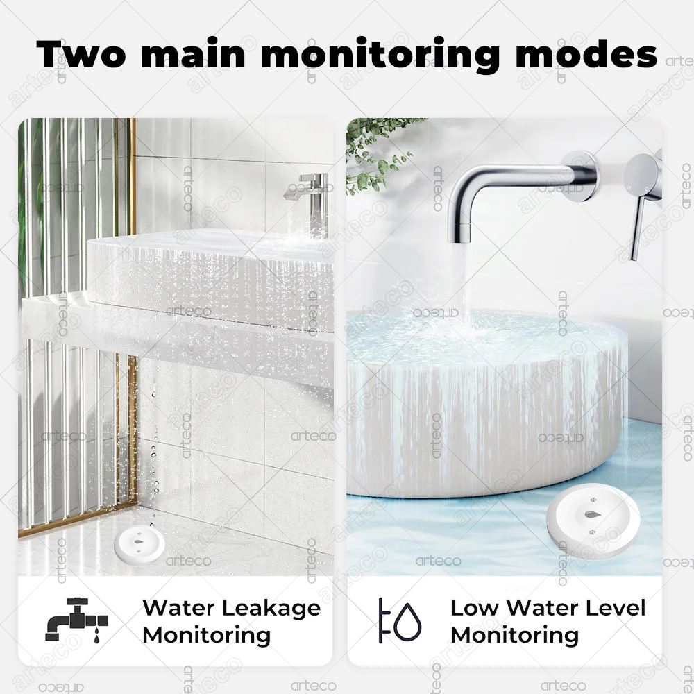 Tuya Zigbee Water Sensor Leak  - Water Alarm Sensor avaliação e preço