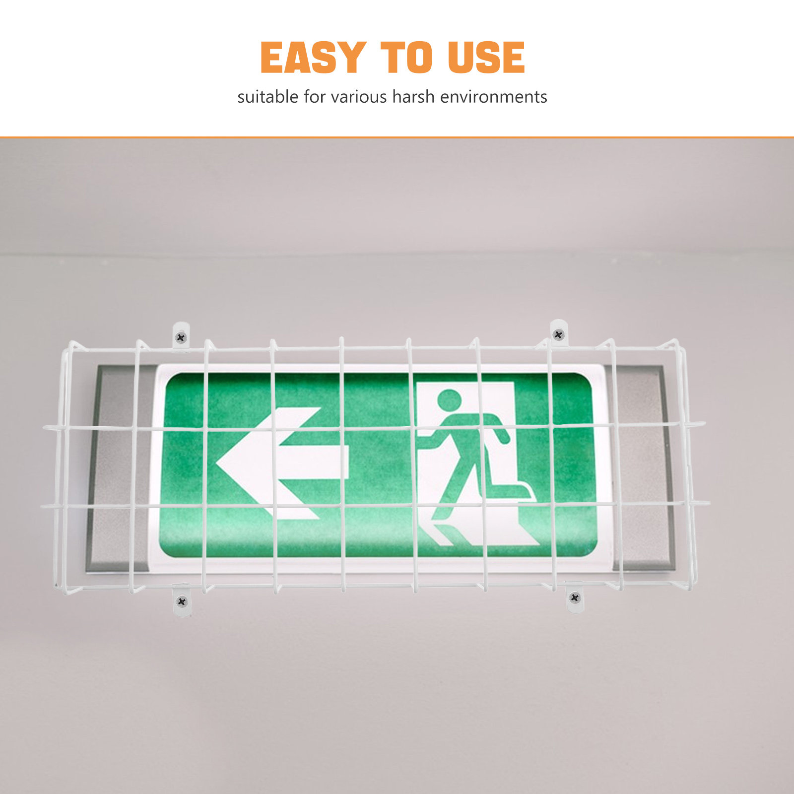4Pcs Emergency Light Protectiv - Emergency Exit Sign avaliação e preço