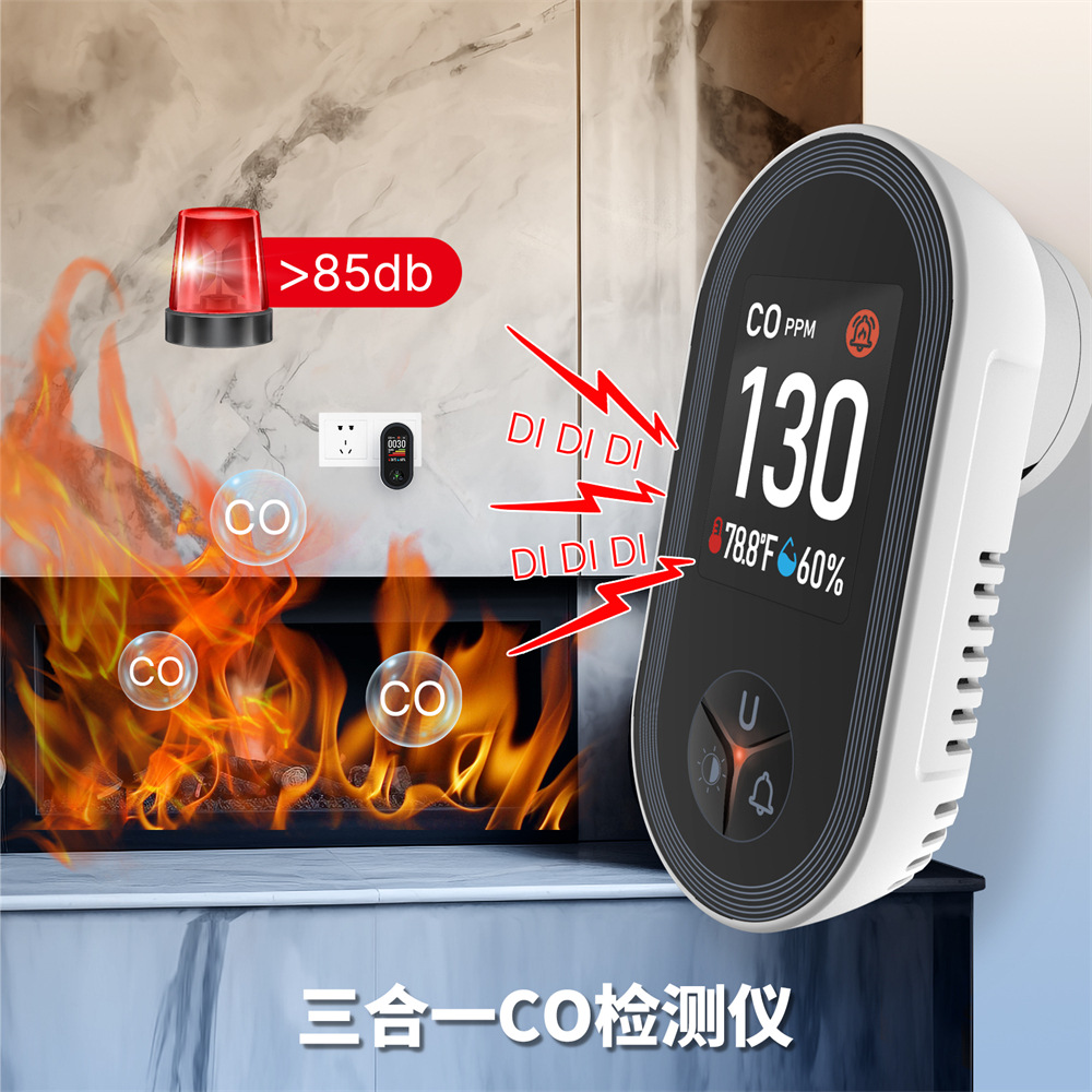 3 in1 Carbon Monoxide Detector - Co Detector Plug avaliação e preço