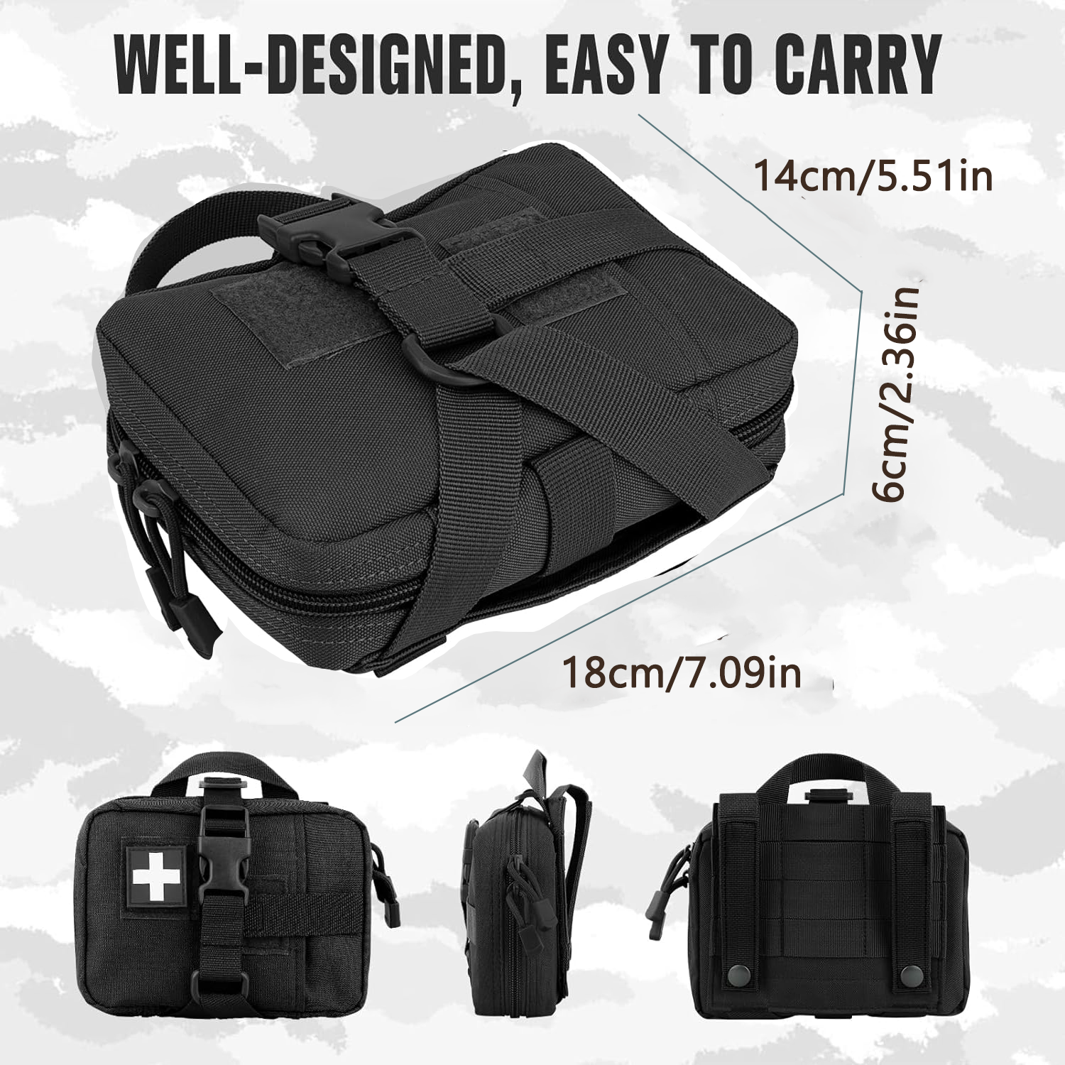 Tactical EMT Pouch, Upgrade IF - First Aid Bag Kit avaliação e preço