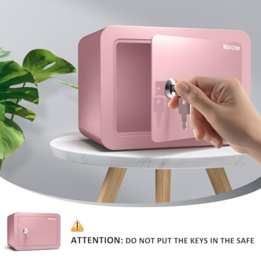 0.23 Cubic Small Safe Box for  - Lockbox Key Secure avaliação e preço