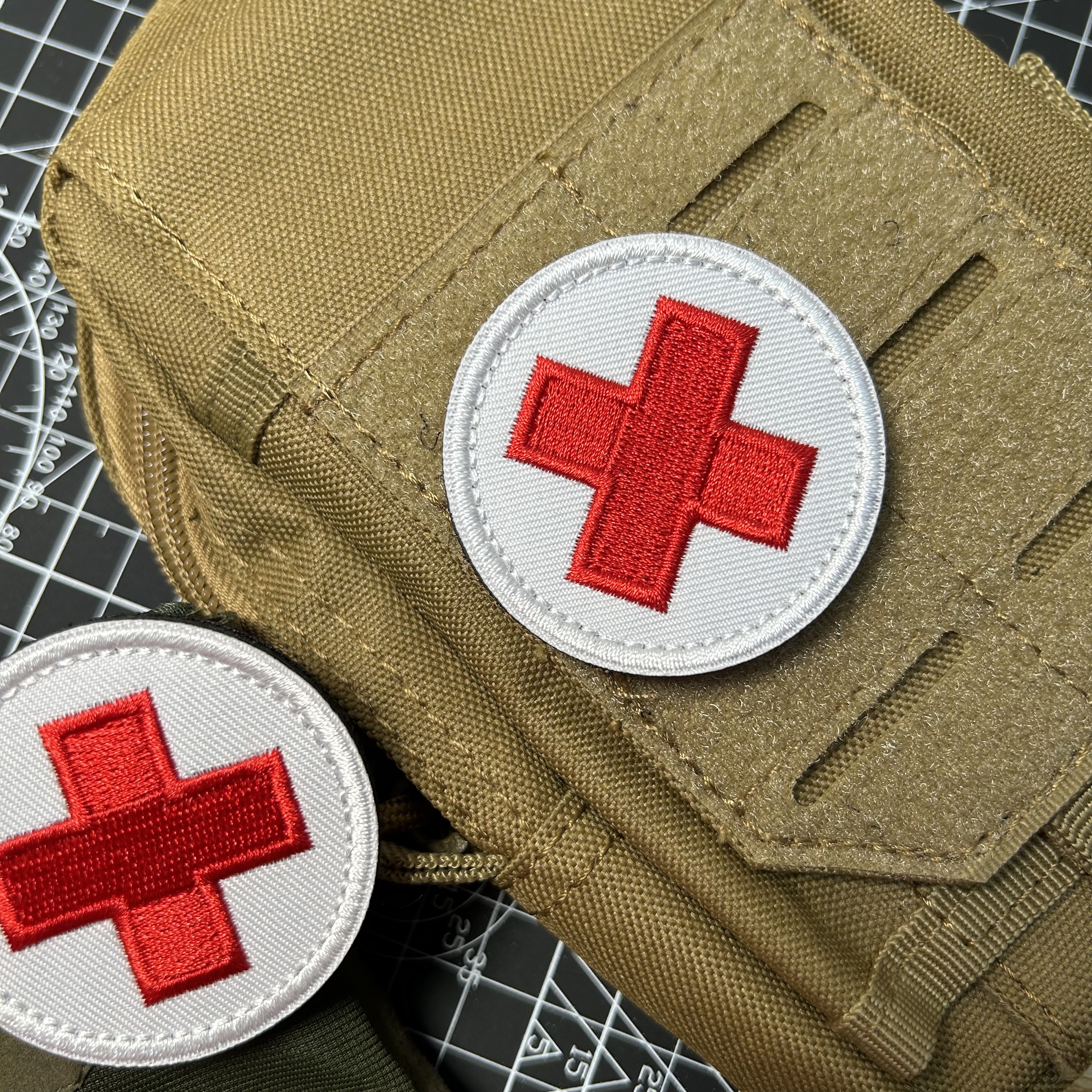 First Aid Red Cross Round Patc - First Aid Bag Kit avaliação e preço