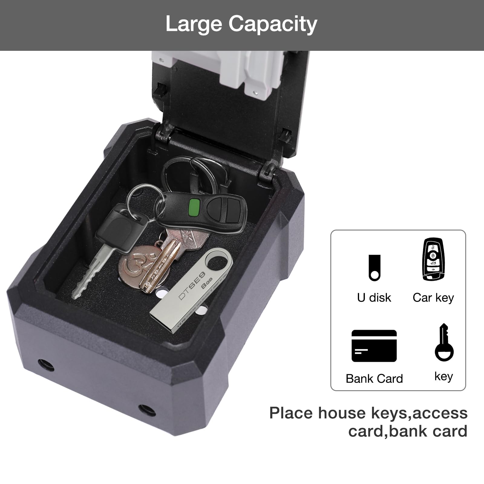 Alloy Security Key Lock Box Wa - Lockbox Key Secure avaliação e preço