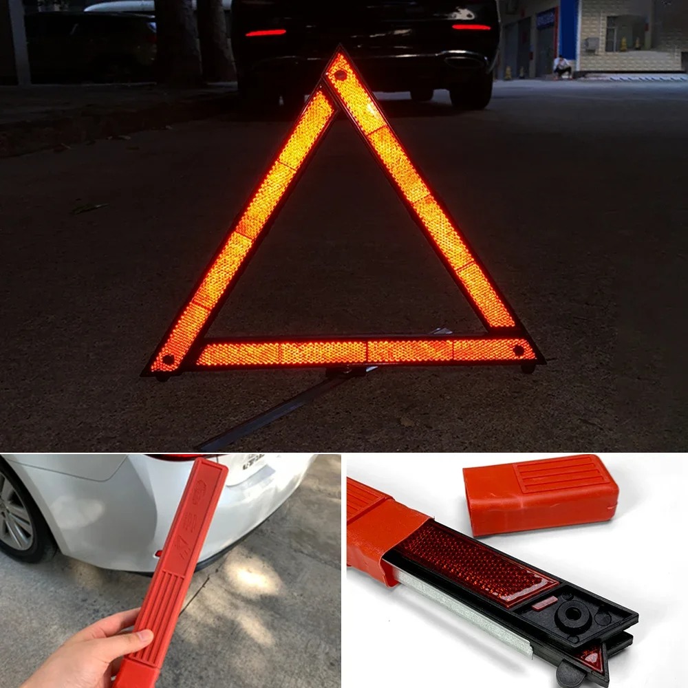 Car Tripod Folded Stop Sign Re - Emergency Exit Sign avaliação e preço