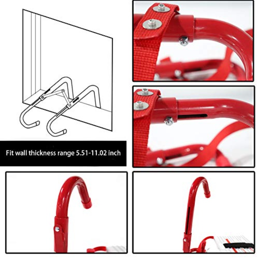 Portable Fire Ladder 2 Story E - Fire Escape Ladder avaliação e preço