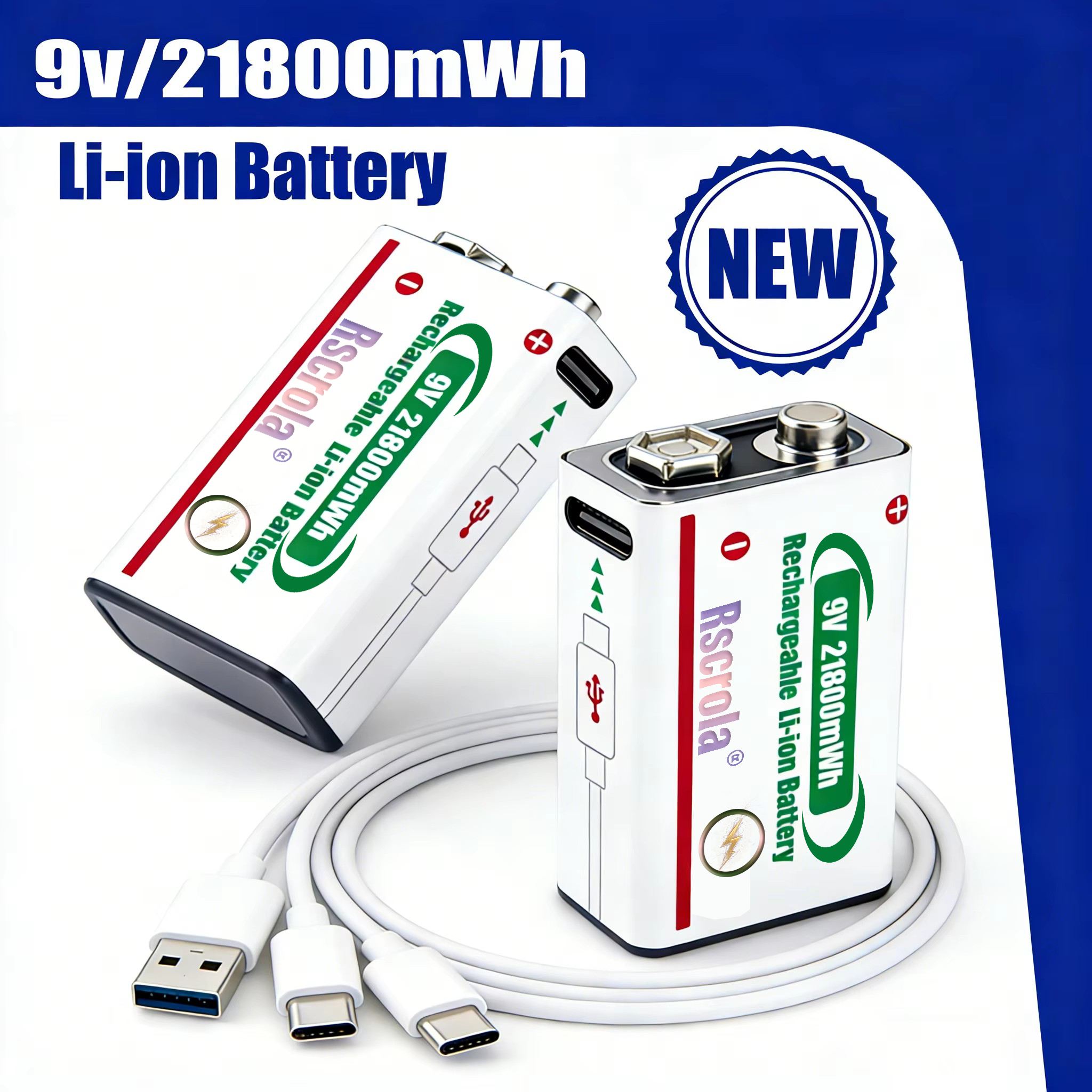 21800mWh High Capacity Long-La - Smoke Detector Interconnected avaliação e preço