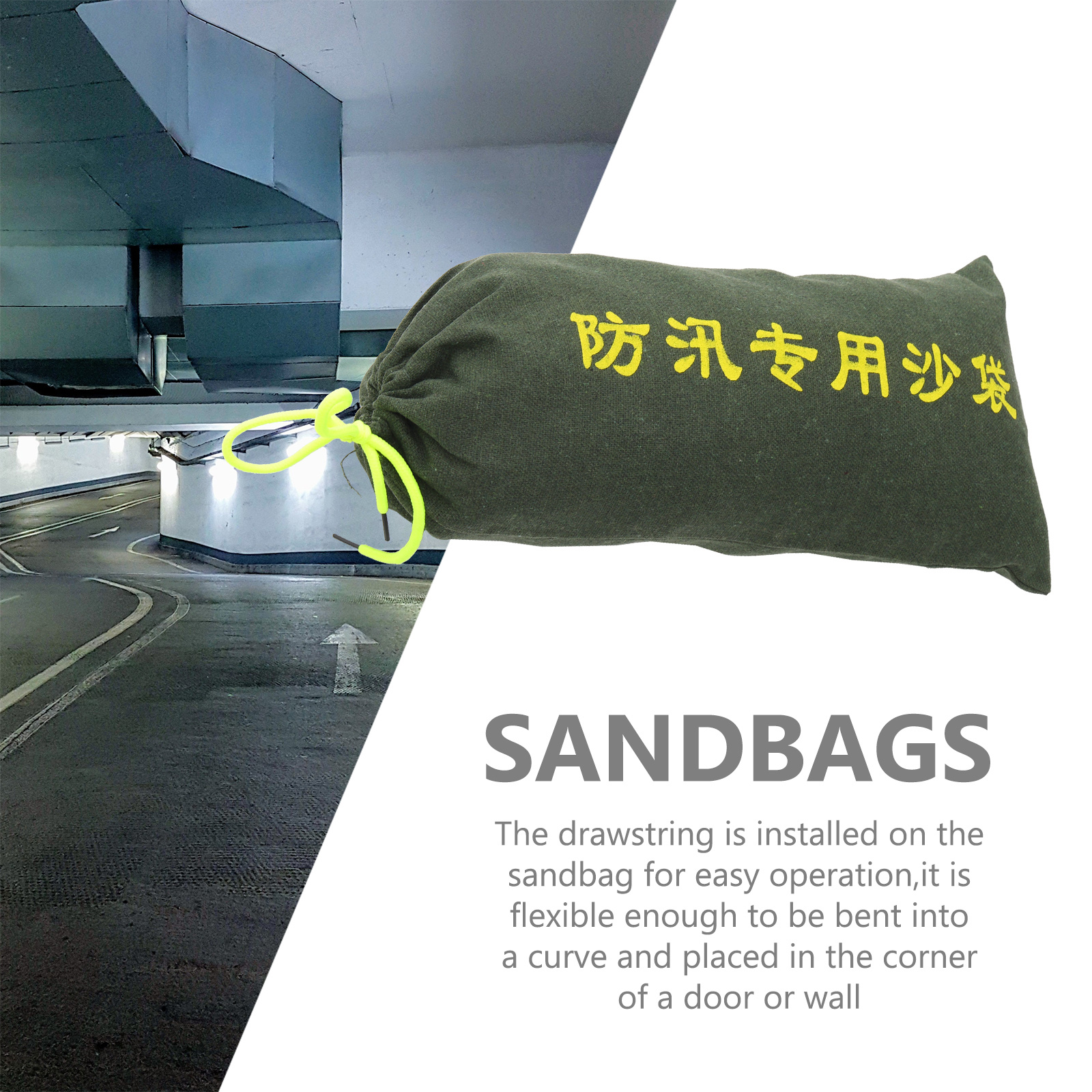 3pcs Empty Sandbag For Flood B - Flood Barrier Bag avaliação e preço
