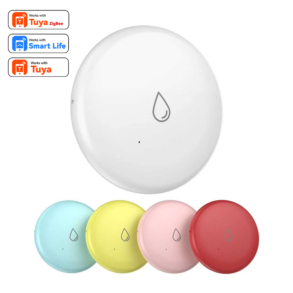 Tuya Zigbee Leakage Sensor LED - Water Alarm Sensor avaliação e preço