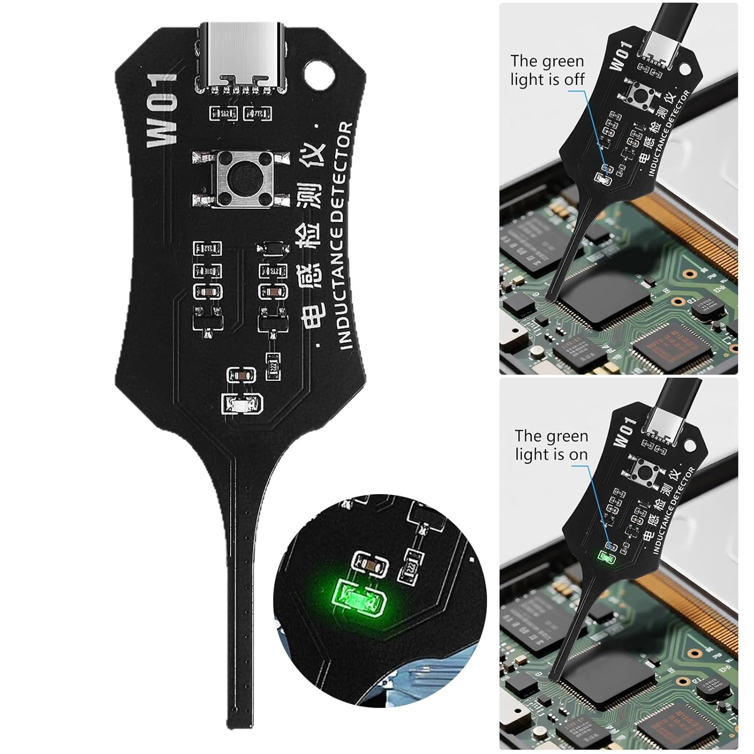 1PC W01 Motherboard Coil Teste - Co Detector Plug avaliação e preço