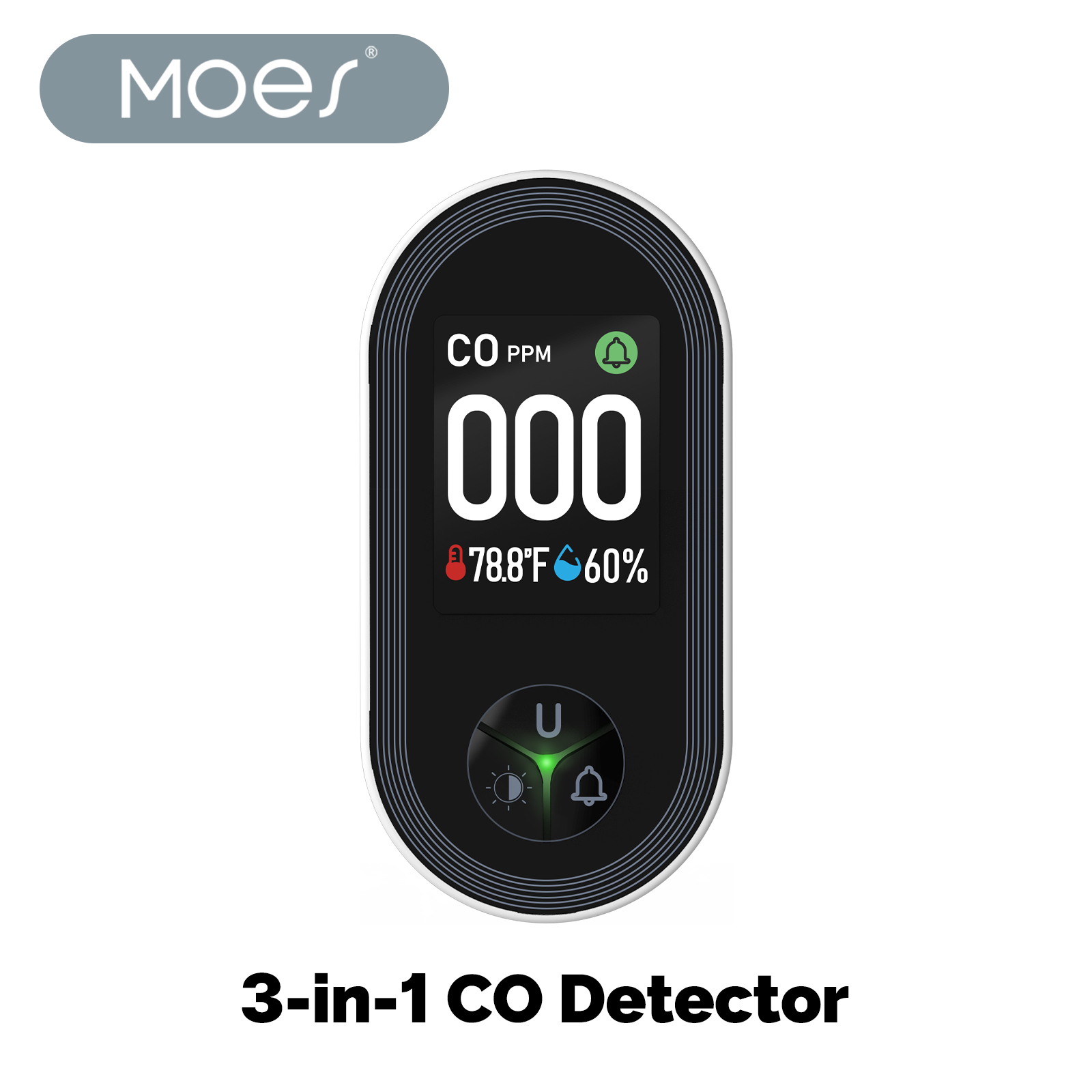 MOES 3in1 Carbon Monoxide Dete - Co Detector Plug avaliação e preço