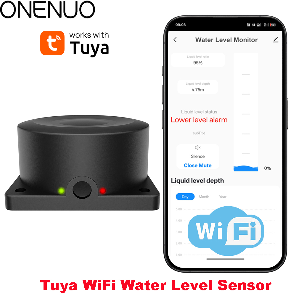 ONENUO Liquid Level Sensor Oil - Water Alarm Sensor avaliação e preço
