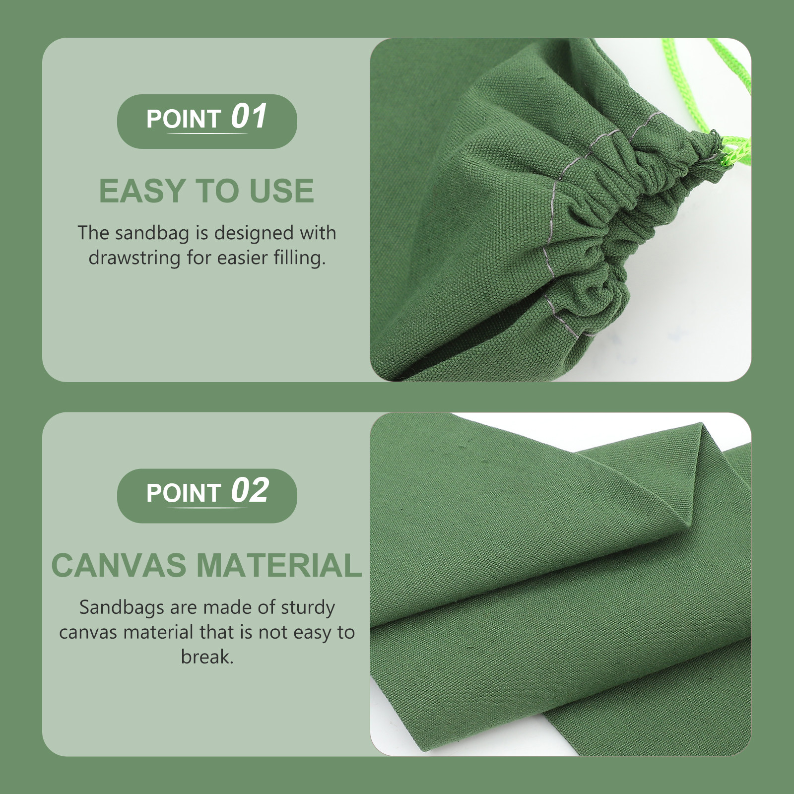 1pc Flood Sand Bag Heavy Duty  - Flood Barrier Bag avaliação e preço