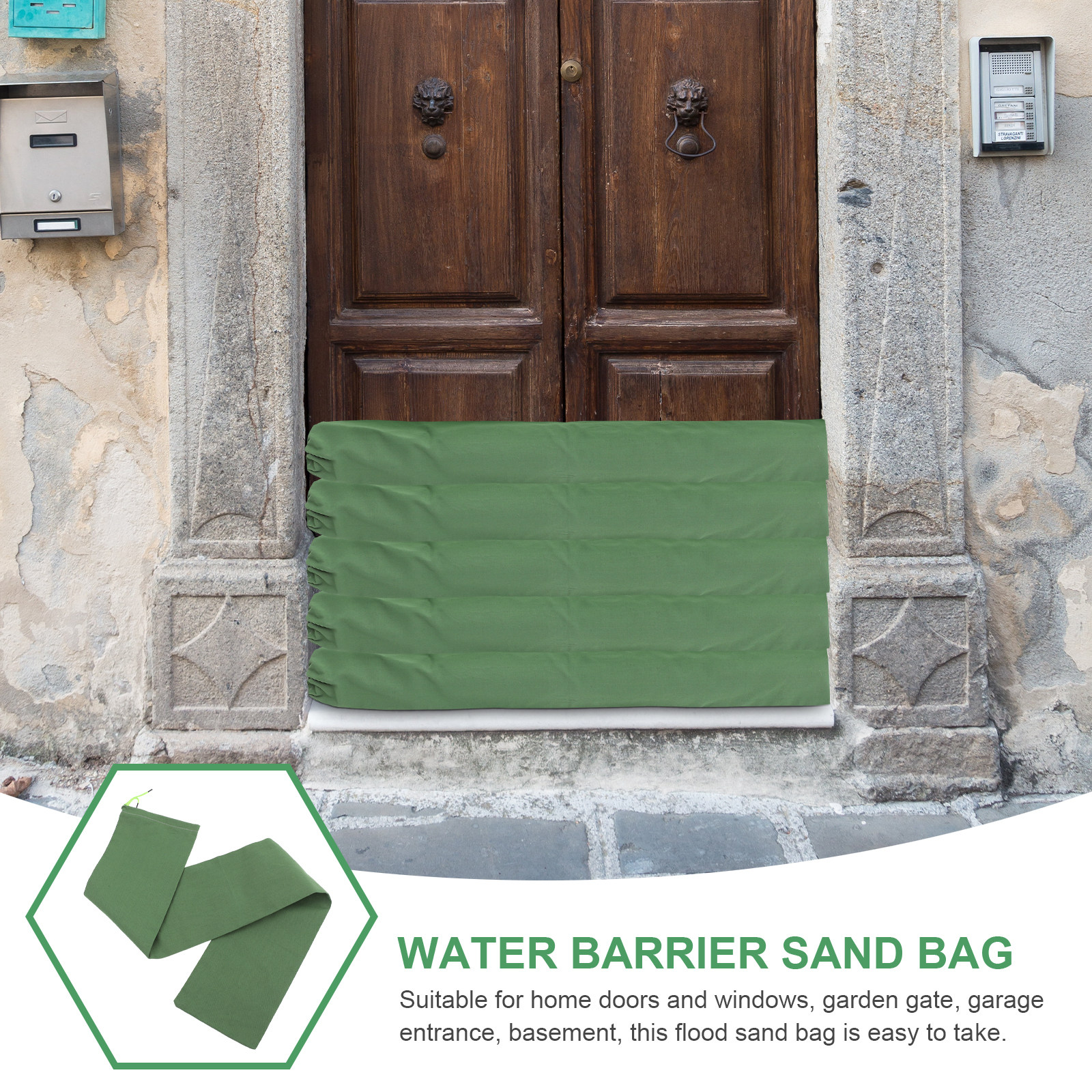 1pc Flood Sand Bag Heavy Duty  - Flood Barrier Bag avaliação e preço
