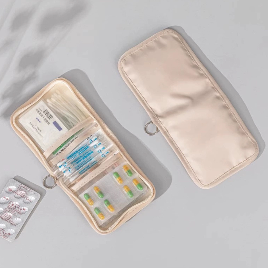Zippered Pocket Medicine Bag O - First Aid Bag Kit avaliação e preço