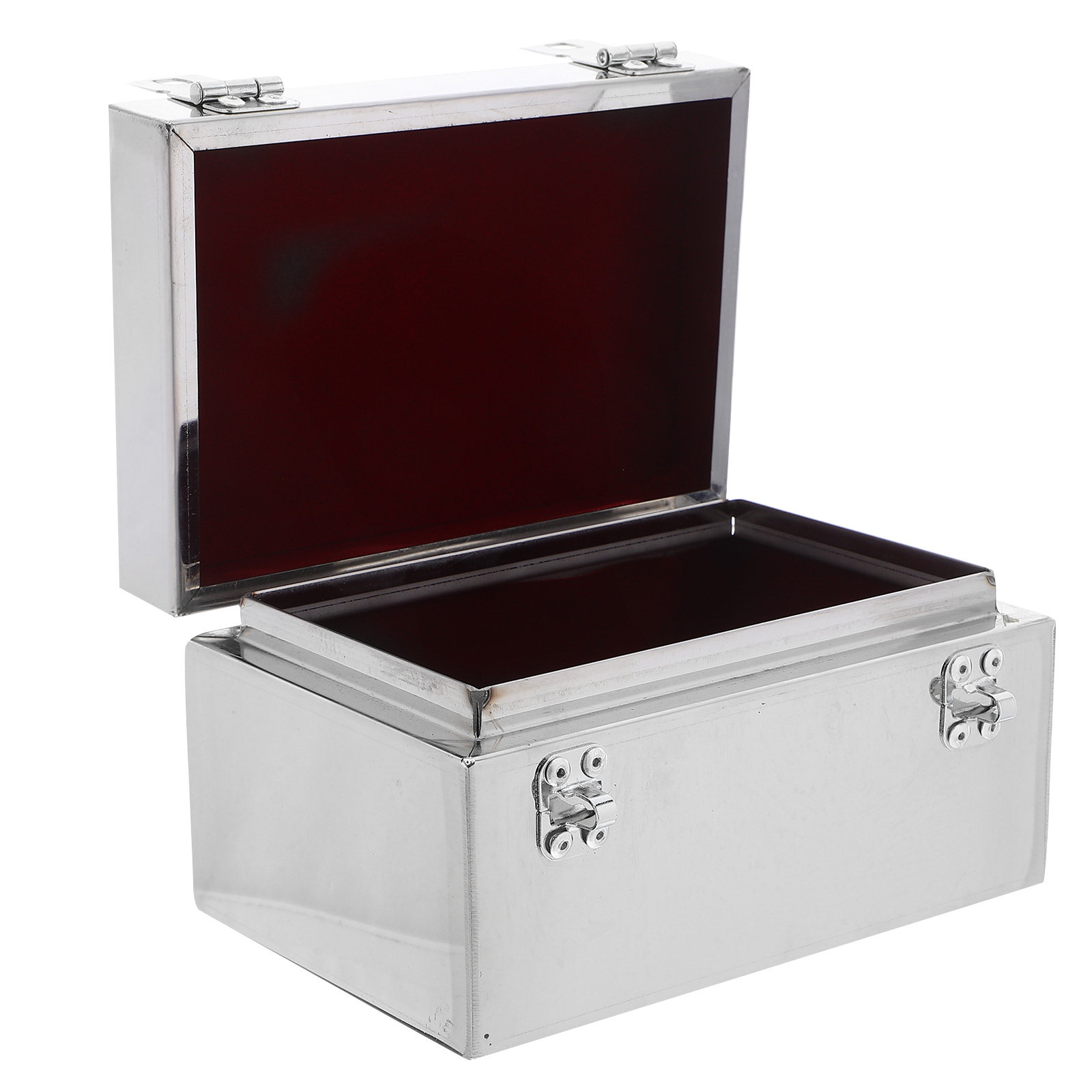 Stainless Steel Lockable Cash  - Lockbox Key Secure avaliação e preço