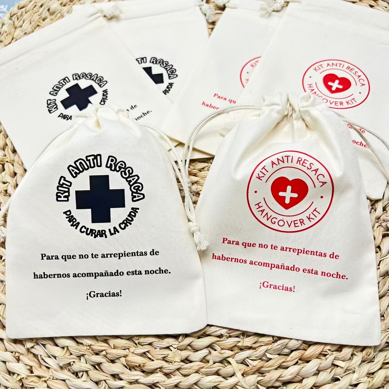 5PCS Spanish Hangover First Ai - First Aid Bag Kit avaliação e preço