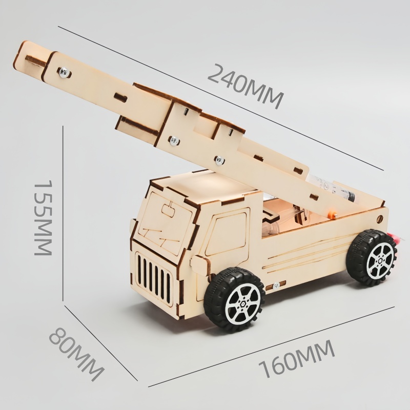 DIY Wood Ladder Fire Truck Mod - Fire Escape Ladder avaliação e preço