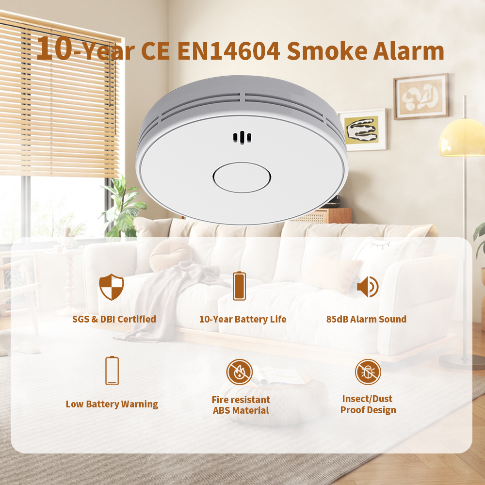 V-Come Standalone Smoke Alarms - Smoke Detector Interconnected avaliação e preço