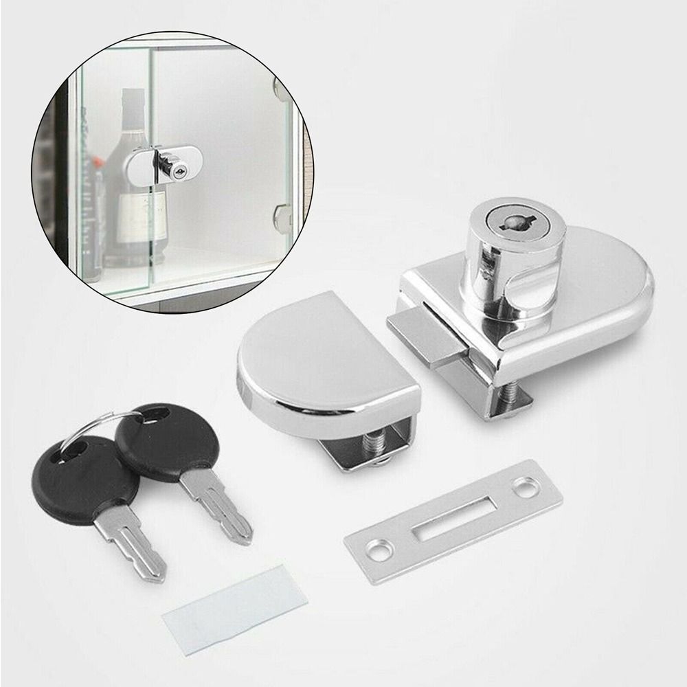 Display Lock Security Double O - Medicine Cabinet Lock avaliação e preço