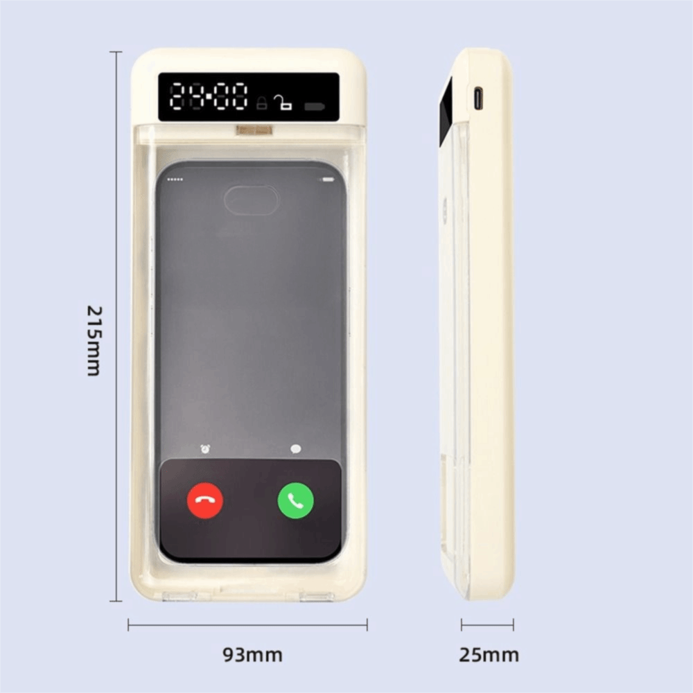 Portable Phone Lock Box with T - Medicine Cabinet Lock avaliação e preço