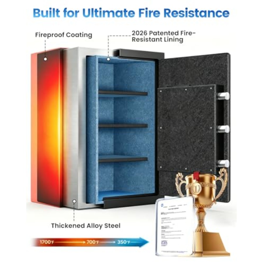 Home fireproof safe for docume - Fire Safe Document avaliação e preço