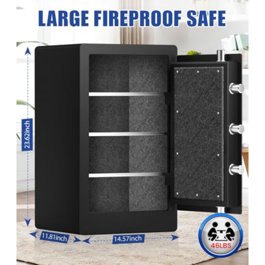 Heavy Duty Fireproof Safe for  - Fire Safe Document avaliação e preço