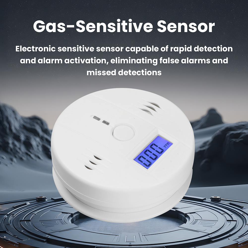 Battery Powered Carbon Monoxid - Smoke Detector Interconnected avaliação e preço