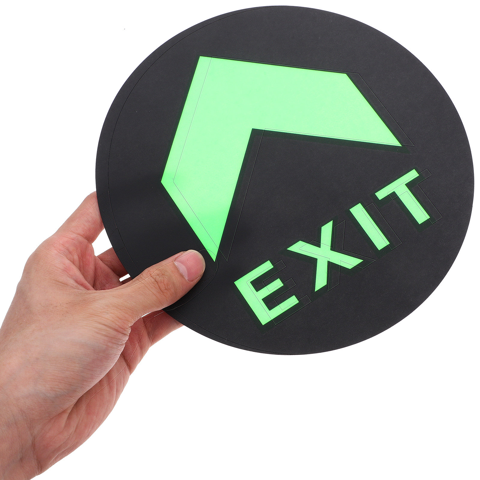 5Pcs Exit Sign Stickers Night  - Emergency Exit Sign avaliação e preço