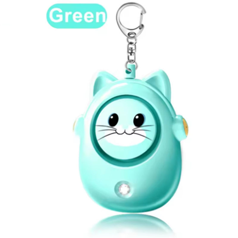 GROCE-Cute Cat Personal Alarm, - Personal Alarm Keychain avaliação e preço