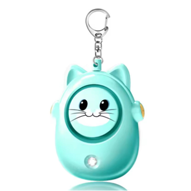 GROCE-Cute Cat Personal Alarm, - Personal Alarm Keychain avaliação e preço